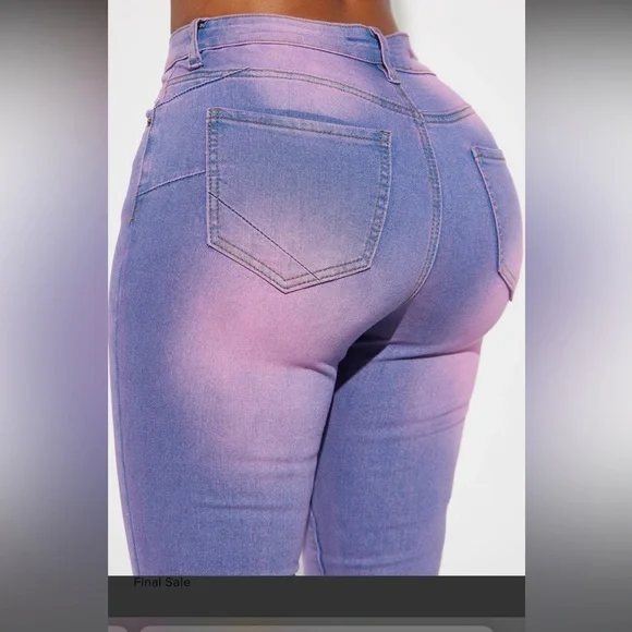 Hampton Tinted High Stretch Skinny Jeans - Picture 7 of 8